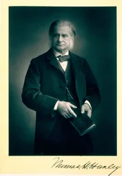 Professor Thomas H. Huxley (1825-95), Biologe, Porträtfotografie