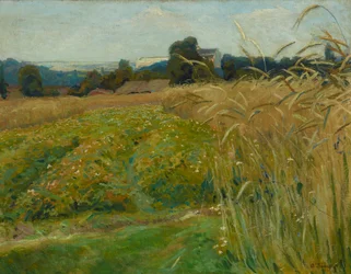 Landschaft in der Nähe von Krakau