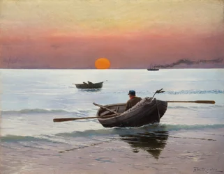 Sonnenuntergang am Meer