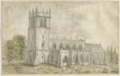 Eccleshall Kirche