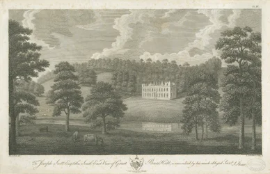 Great Barr Hall: Radierung, undatiert [1762-1802]