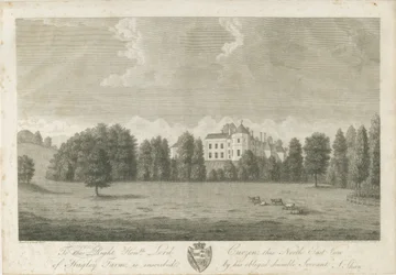 Hagley Hall: Gravur