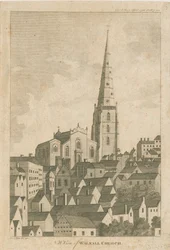 Walsall Kirche (Stich)