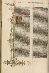 Initial P: Heiliger Paulus
