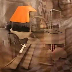 Geschichtete urbane Abstraktion