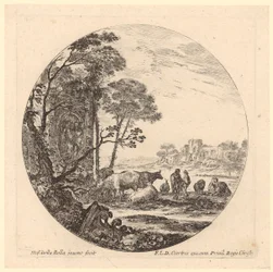 Bukolische Landschaft