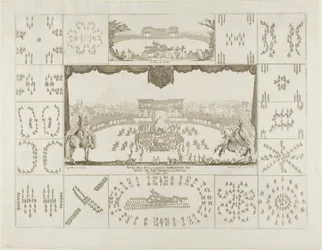 Karussell für Ferdinand II., Herzog der Toskana