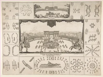 Karussell in Florenz zur Hochzeit des Großherzogs Ferdinand II. (1637)