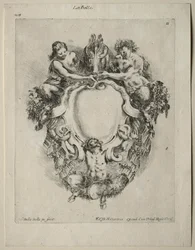 Sammlung verschiedener Kaprizen und neuer Designs von Kartuschen und Ornamenten: Nr. 11