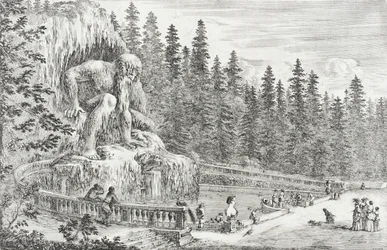 Kolossalstatue des Apennin