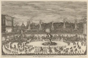 Eingang des Prinzen der Toskana