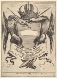 Frontispiz für Das Begräbnis von Kaiser Ferdinand II., Esequie dell