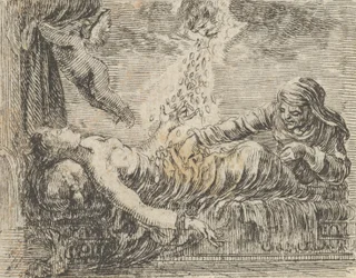 Jupiter und Danaë, aus 