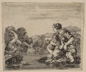 Latona, aus dem Spiel der Mythologie Jeu de la Mythologie, 1644