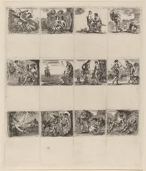 Mythologische Spielkarten, 1644