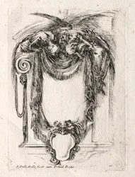 Neues Modell für eine Kartusche, 1647