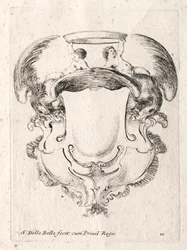 Neues Modell für eine Kartusche, 1647