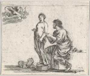 Pygmalion, aus Spiel der Mythologie Jeu de la Mythologie, 1644