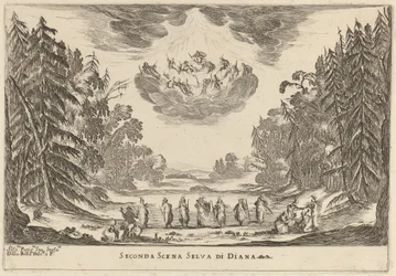 Zweite Szene Selva di Diana