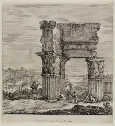 Tempel der Concordia und das Römische Forum