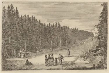 Die Allee der Brunnen
