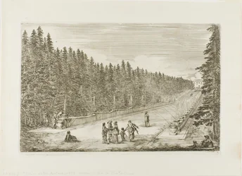 Die Allee der Brunnen