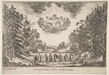 Die Hochzeit der Götter: Zweite Szene, Diana, 1637