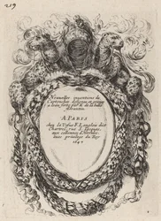 Titelblatt für Nouvelles inventions de Cartouches, 1647