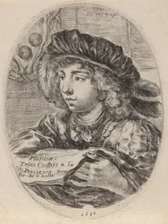 Titelseite für Plusieurs Testes Coiffées à la Persienne, 1650
