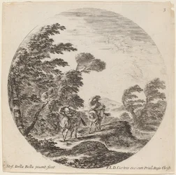 Windgepeitschte Reiter