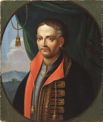 Porträt des Hetman Iwan Masepa 1639-1709