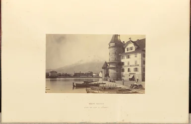 Berg Pilatus (vom Vierwaldstättersee)