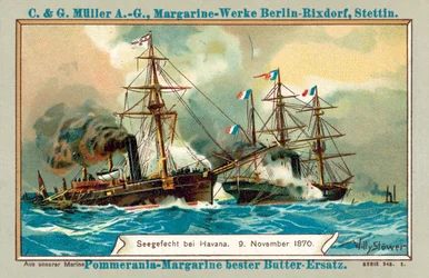Seeschlacht bei Havanna, 9. November 1870