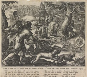 Eine allegorische Jagd, 1578