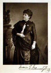 Marie Effie Wilton Bancroft (1839-1921), Schauspielerin und Theatermanagerin, Porträtfotografie