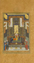 Hochzeit von Khusrau und Shirin, Folio 104 aus einem Khamsa-Quintett von Nizami