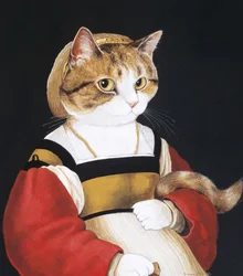 Illustration aus Cats Galore! A Compendium of Cultured Cats (veröff. 2015)