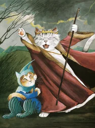 Illustration aus Shakespeare Cats: Poster Book