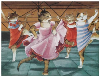 Illustration aus dem Film Cats
