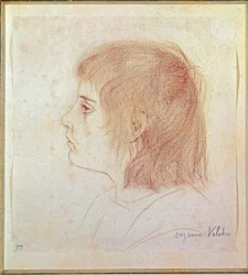 Porträt des Malers Maurice Utrillo als Kind