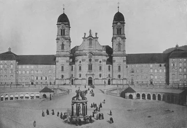 Einsiedeln, Klosterfassade