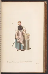 Eine junge Frau aus dem Tal von Interlaken