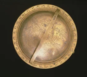 Orrery-Uhr mit emailliertem Tierkreiskalender und Erdglobus, von Fr. Ducomun, genannt Boudry, ca. 1800