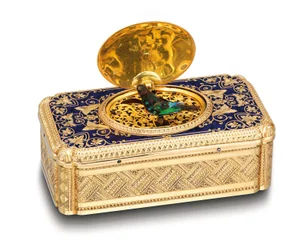 Singvogel-Box, ca. 1840