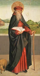 St. Antonius der Einsiedler, 1493