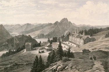Rigi-Kaltbad, Blick auf den Pilatus