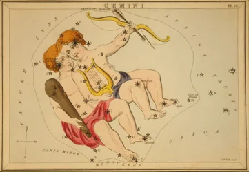 Zwillinge, Illustration aus 