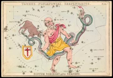 Taurus Poniatowski, Serpentarius, Scutum Sobiesky und Serpens, ca. 1825