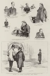 Major Le Caron besetzt das Gericht