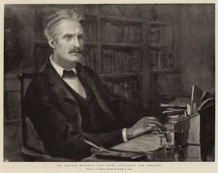 Mr. Gerald Balfour, der Chefsekretär für Irland